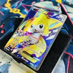 Pokemon TCG Jirachi Ex Full Art Ultra Rare Plasma Blast 98/101 Heavily Played - Image 2