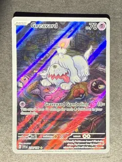 Greavard 214/198 Pokemon TCG Scarlet Violet Base Set Illustration Rare - Image 1