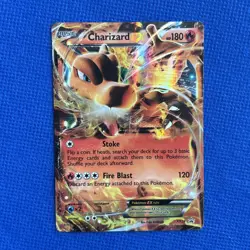 Pokemon TCG Charizard EX XY29 Black Star Promo Ultra Rare Holo MP/VG *Free Ship* - Image 1