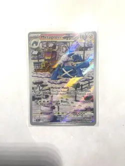 Pokemon TCG - Temporal Forces Metagross IR 178/162 Illustration Rare - Image 1