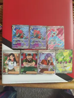 Pokemon TCG Secret Rare Lot Journey Together, Destined Rivals, Prismatic - Image 1
