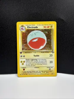 Electrode 2/64 Pokemon TCG 1999 Jungle Unlimited Holo Rare 1st Edition - Image 1