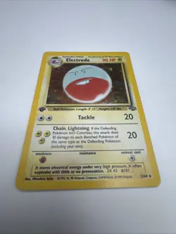 Electrode 2/64 Pokemon TCG 1999 Jungle Unlimited Holo Rare 1st Edition - Image 4