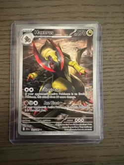 Pokemon Haxorus Illustration Rare TCG Black Bolt 147/086 Sv: Fresh NM Condition - Image 1