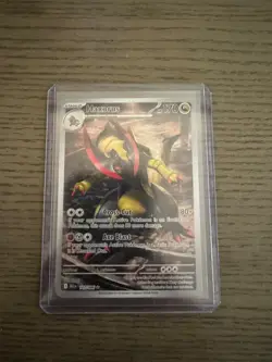 Pokemon Haxorus Illustration Rare TCG Black Bolt 147/086 Sv: Fresh NM Condition - Image 3