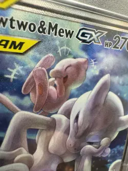 2019 POKEMON SM BLACK STAR PROMO #SM191 FA/MEWTWO & MEW GX PSA 10 - Image 5