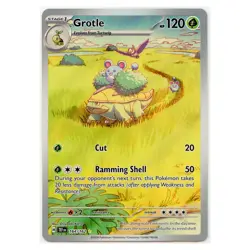 2024 Pokemon Grotle SV Temporal Forces Illustration Rare #164/162 Near Mint - Image 1