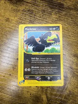 Pokemon Skyridge Murkrow #79/144 - Non Holo - Light Play (LP) - Image 1
