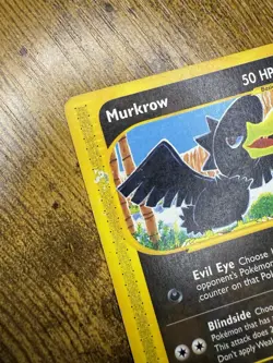Pokemon Skyridge Murkrow #79/144 - Non Holo - Light Play (LP) - Image 2