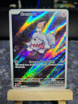 Greavard - 214/198, Scarlet & Violet Base Set, Pokemon TCG, Holo, Near Mint - Image 1