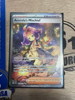 Pokemon Mega Evolution Acerola's Mischief Secret Illustration Rare, #183/132 - Image 1