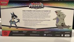 Lucario And Tyranitar Ex Pokemon TCG: Prismatic EX Premium Collection Box Set - Image 4