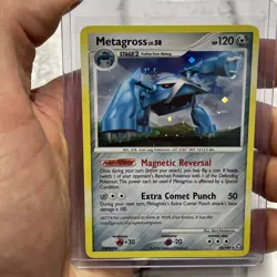Pokemon Metagross 10/146 Legends Awakened Pokemon Rare Holo LP/NM 2008 SWIRL TCG - Image 1