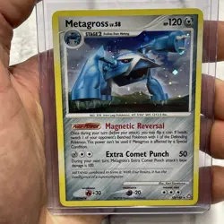 Pokemon Metagross 10/146 Legends Awakened Pokemon Rare Holo LP/NM 2008 SWIRL TCG - Image 2