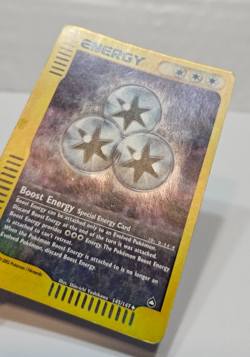 Boost Energy 145/147 Reverse Holo Uncommon Aquapolis Pokemon 6657 - Image 3