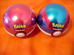 Pokemon TCG Poke Ball or Moon Ball Tin Sealed - Image 3