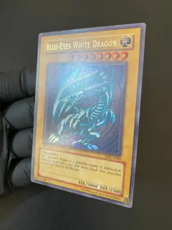 YU-GI-OH! BLUE-EYES WHITE DRAGON ULTRA RARE SDK-A001 1ST EDITION AUSTRALIAN MP - Image 3