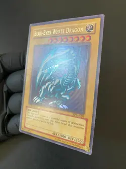YU-GI-OH! BLUE-EYES WHITE DRAGON ULTRA RARE SDK-A001 1ST EDITION AUSTRALIAN MP - Image 4