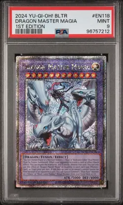 2024 1ST ED #EN118 DRAGON MASTER MAGIA PSA 9 - Image 1