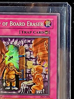 2004 Yu-Gi-Oh! Pharonic Guardian 1st Edition Trap of Board Eraser #PGD-099 - Image 3