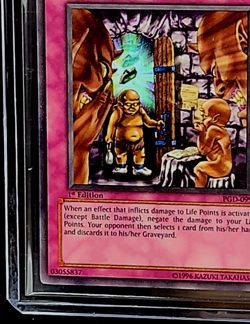 2004 Yu-Gi-Oh! Pharonic Guardian 1st Edition Trap of Board Eraser #PGD-099 - Image 5