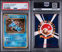 Blastoise CD Promo PSA 9 Rare Holo 1999 Japanese Pokemon Card #009 - Image 3