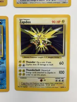 Pokemon Card Base Set, Jungle, Fossil Holo Lot 4X - Image 4