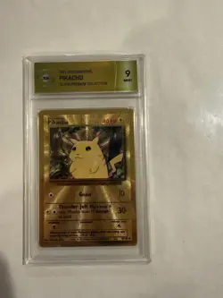 Pikachu - (Celebrations Metal Card) 058/102 Miscellaneous Cards & Products Holo - Image 1