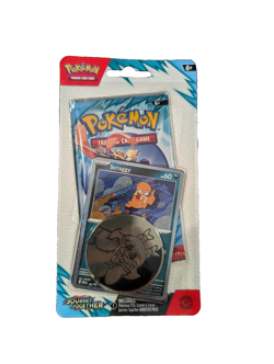 Pokemon TCG Journey Together Scraggy Booster Checklane Blister Pack Sealed Card - Image 1
