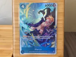 One Piece Marco PRB02-008 SR The Best Vol.2 TCG Card Game English Holo Foil - Image 1