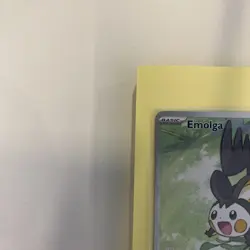 Emolga 112/086 SV Black Bolt Illustration Rare Near Mint English Pokemon Card - Image 2