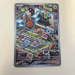 Pokemon TCG Rotom Card 197/182 Destined Rivals Series, NM - Image 1