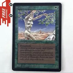 MTG Shanodin Dryads Alpha Magic The Gathering TCG Card Includes Shipping - Image 1