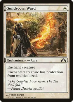 Guildscorn Ward 4x FOIL GTC MTG Gatecrash Common MINT white - Image 1