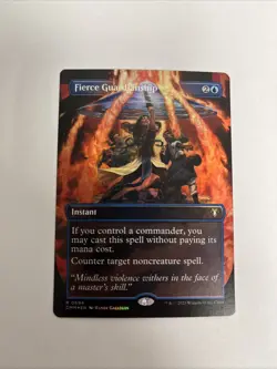 Fierce Guardianship Borderless Foil MTG - Image 1