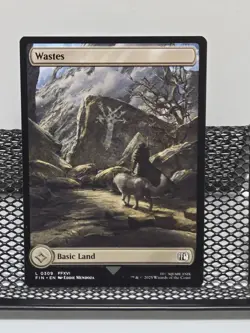 MTG, Wastes, Basic Land, L, Final Fantasy, FIN, NM/MINT, 0309 - Image 1