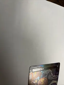 Imperial Seal Borderless Foil Double Masters 2022 MTG - Image 4