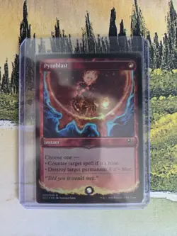MTG Pyroblast Signature Spellbook Chandra Card Foil NM Condition FREE SHIPPING - Image 1