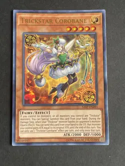 Yugioh! Trickstar Corobane - MP20-EN048 - Prismatic Secret Rare - 1st Edition y1 - Image 1