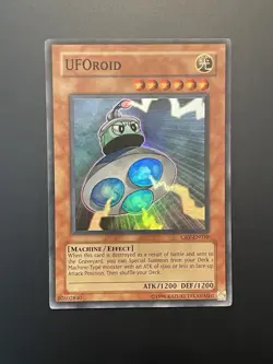 Yugioh UFOroid CRV-EN010 Unlimited, Super Rare, Cybernetic Revolution - Image 1
