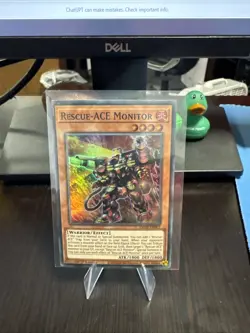 Yugioh! Rescue-ACE Monitor AMDE-EN003 Amazing Defenders 1st Edition Free Ship - Image 1