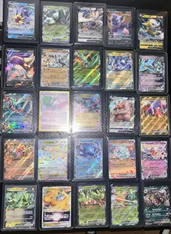 25 Pokemon Ex & V Cards From Various Sets & A Secret Card! Great For Beginners - Image 2