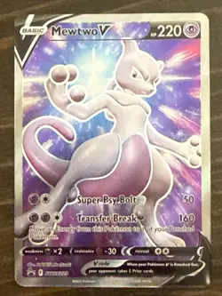 Mewtwo V SWSH229 SWSH: Sword & Shield Promo Cards Holo - Image 1