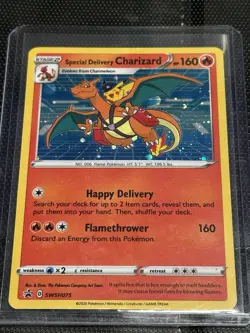 Special Delivery Charizard SWSH075 SWSH: Sword & Shield Promo Cards Holo - Image 1