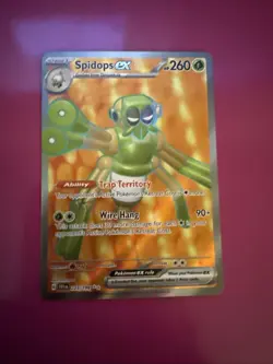 Spidops EX 223/198 Full Art NM/M Scarlet & Violet Base Pokemon Card - Image 1