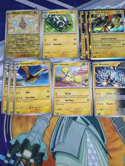 Pokemon TCG Mostly Surging Sparks Cards Bulk Bundle Job Lot Include Holos - Image 5