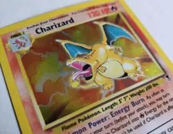 Pokemon TCG WOTC Card English Legendary Collection Charizard Holo Rare 3/110 - Image 4