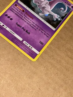 Mewtwo SM77 Pokemon Card TCG S&M Black Star Promo Holo Rare NM - Image 5