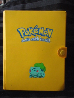 VINTAGE POKEMON GOTTA CATCH EM ALL! BULBASAUR TCG CARD HOLDER/BINDER 1999 30pgs. - Image 1