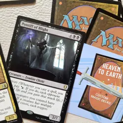 Heaven-to-Earth-Custom-Magic-Decks 100 Card Commander = BLACK and WHITE ZOMBIE - Image 4